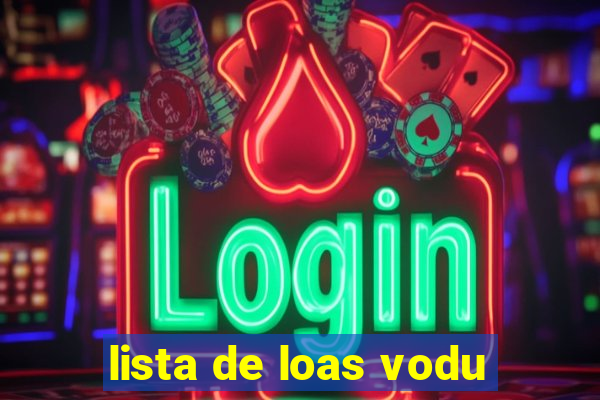 lista de loas vodu